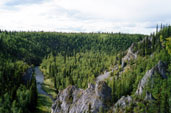 Большая Сарьюга
перед каньоном